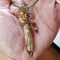 Gemstone Pendant Necklace 18" Agate Point Antique Copper 2 Designs product 3